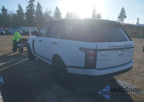 2015 Land Rover Range Rover 5.0L V8 Supercharged из США, поврежденный, VIN SALGS2TFXFA213537